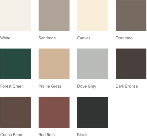 Andersen A-Series exterior colors