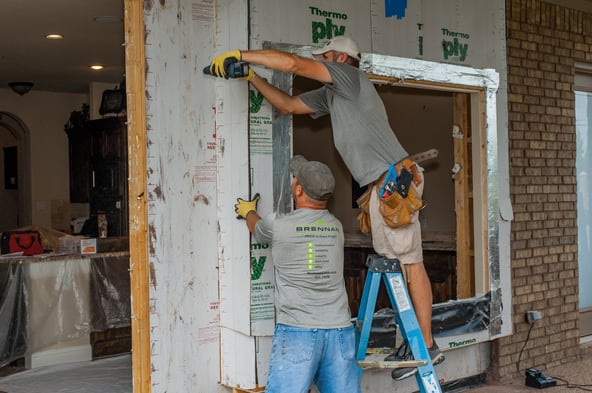 Out of frame windows or doors can cause loss of home energy efficiency, make windows or doors hard to open and lead to water leakage or fogging.