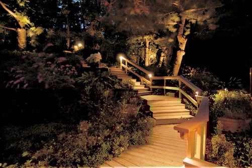 outdoor deck lighting