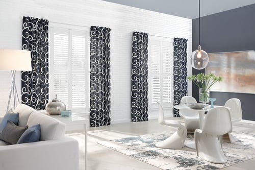 Drapes from Trinity Uptown Blinds