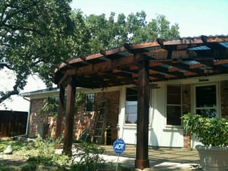 cedar patio cover