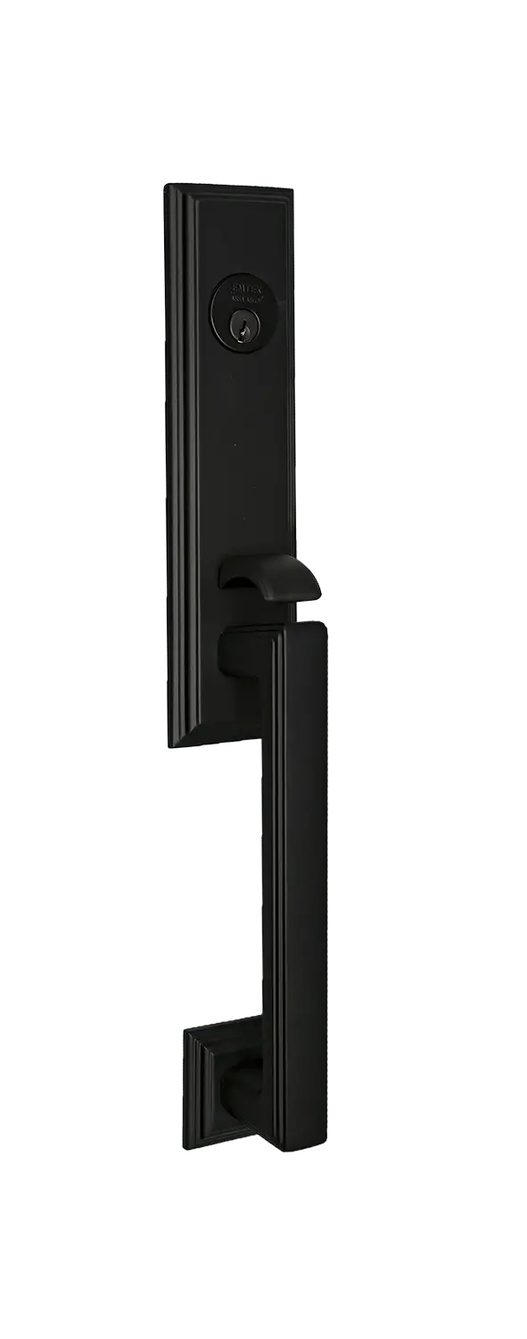 Emtek Mortise - Manhattan - Black