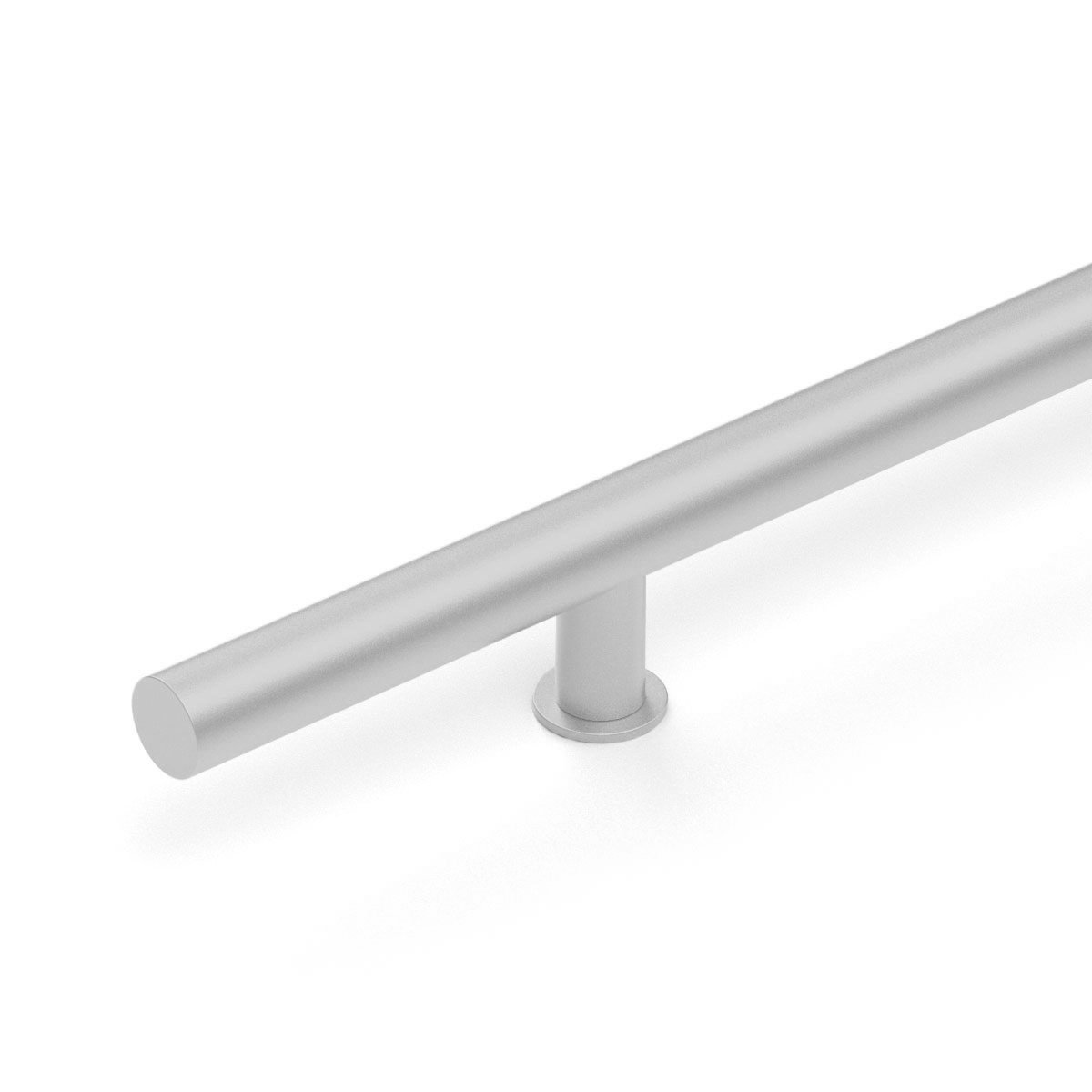 Emtek Round Long Pull Handle - Satin Nickel
