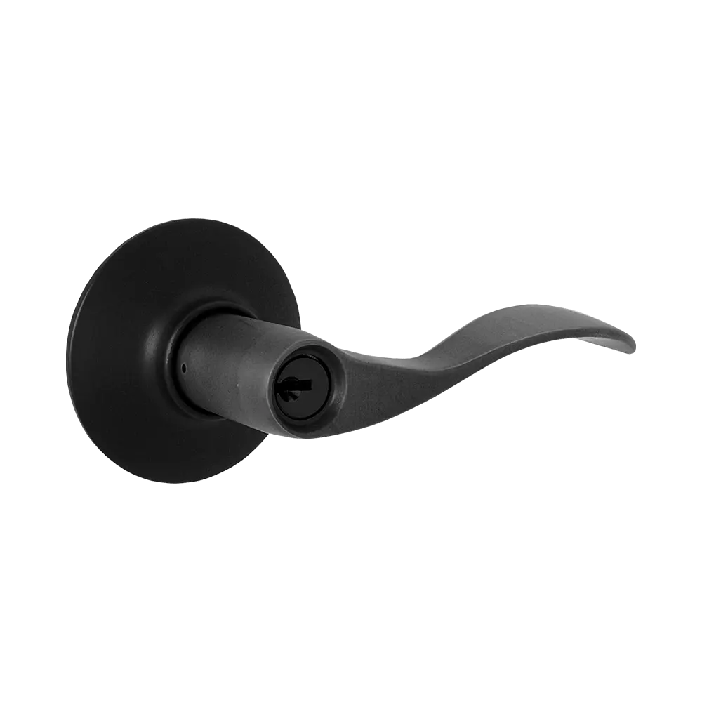 Schlage - Accent Keyed Lockset - Black