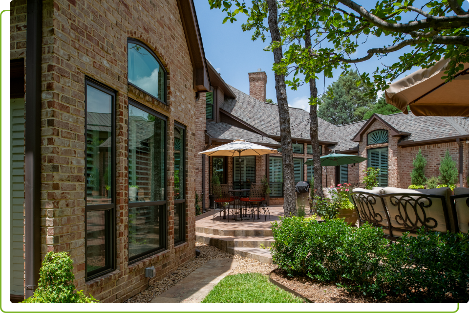 Texas house with new replacement windows by Brennan Enterprises (2)-1