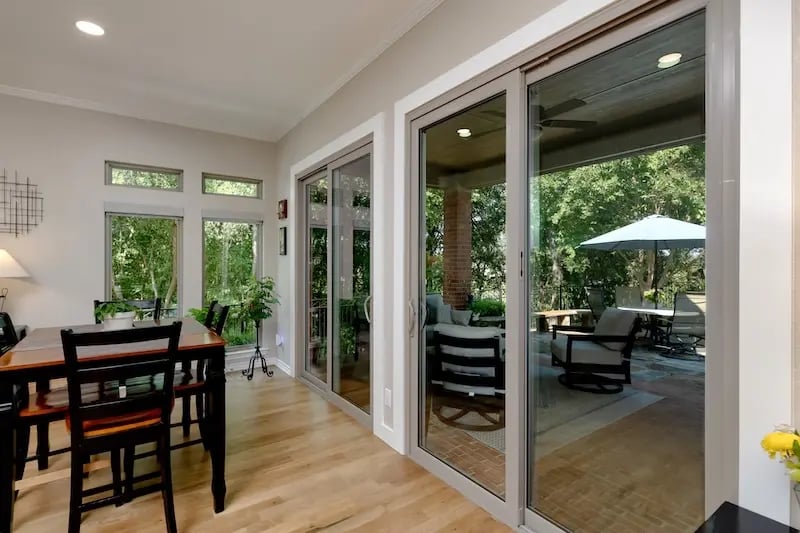 Elegant-Sliding-Patio-Doors-in-Tight-Space-Brennan-Enterprises