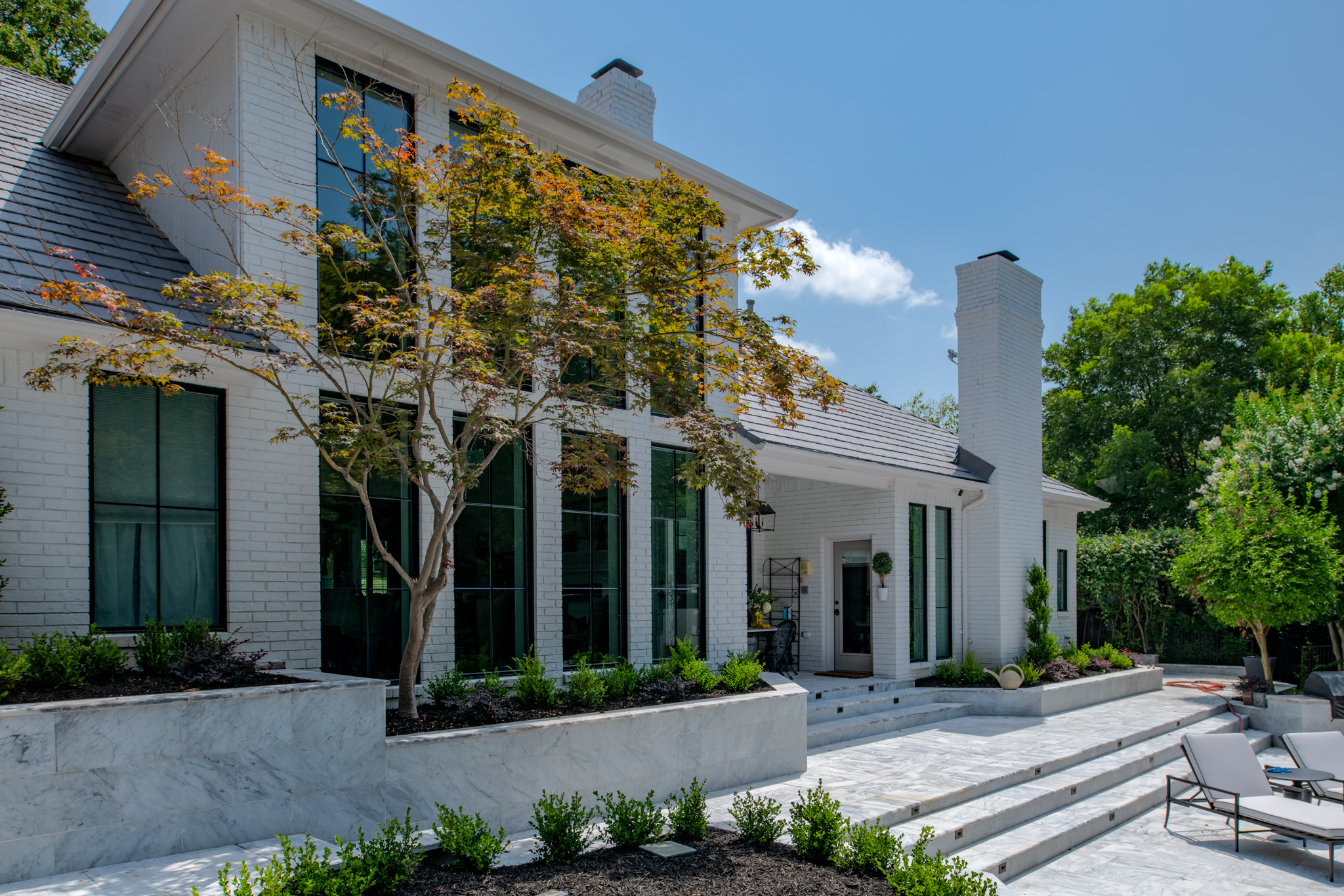 Andersen 100 Series Windows - Black with Colonial Grids