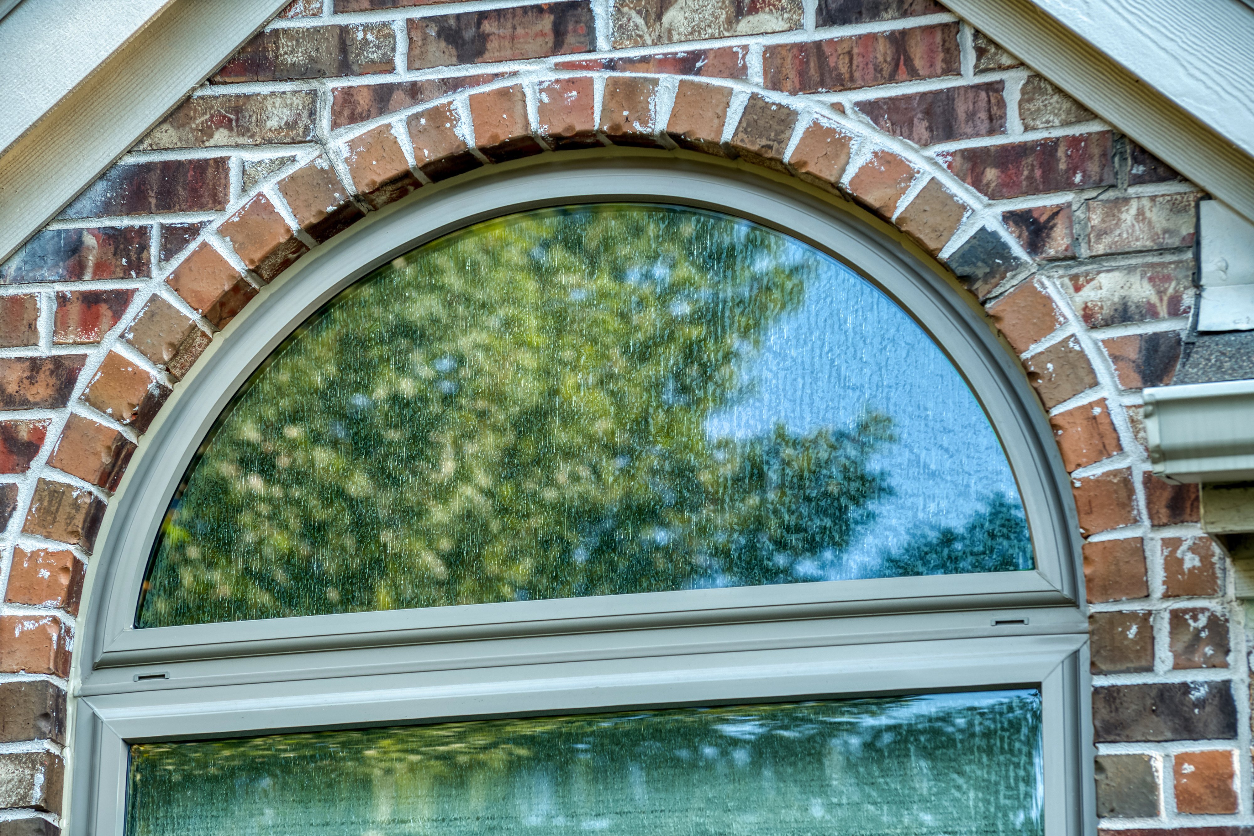 Window Circle Circle Top Picture Window