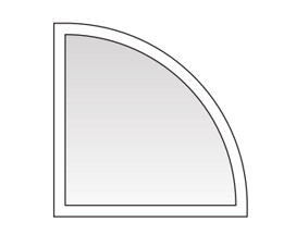 quarter-circle