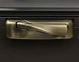 Andersen 100 Series awning and casement window hardware.