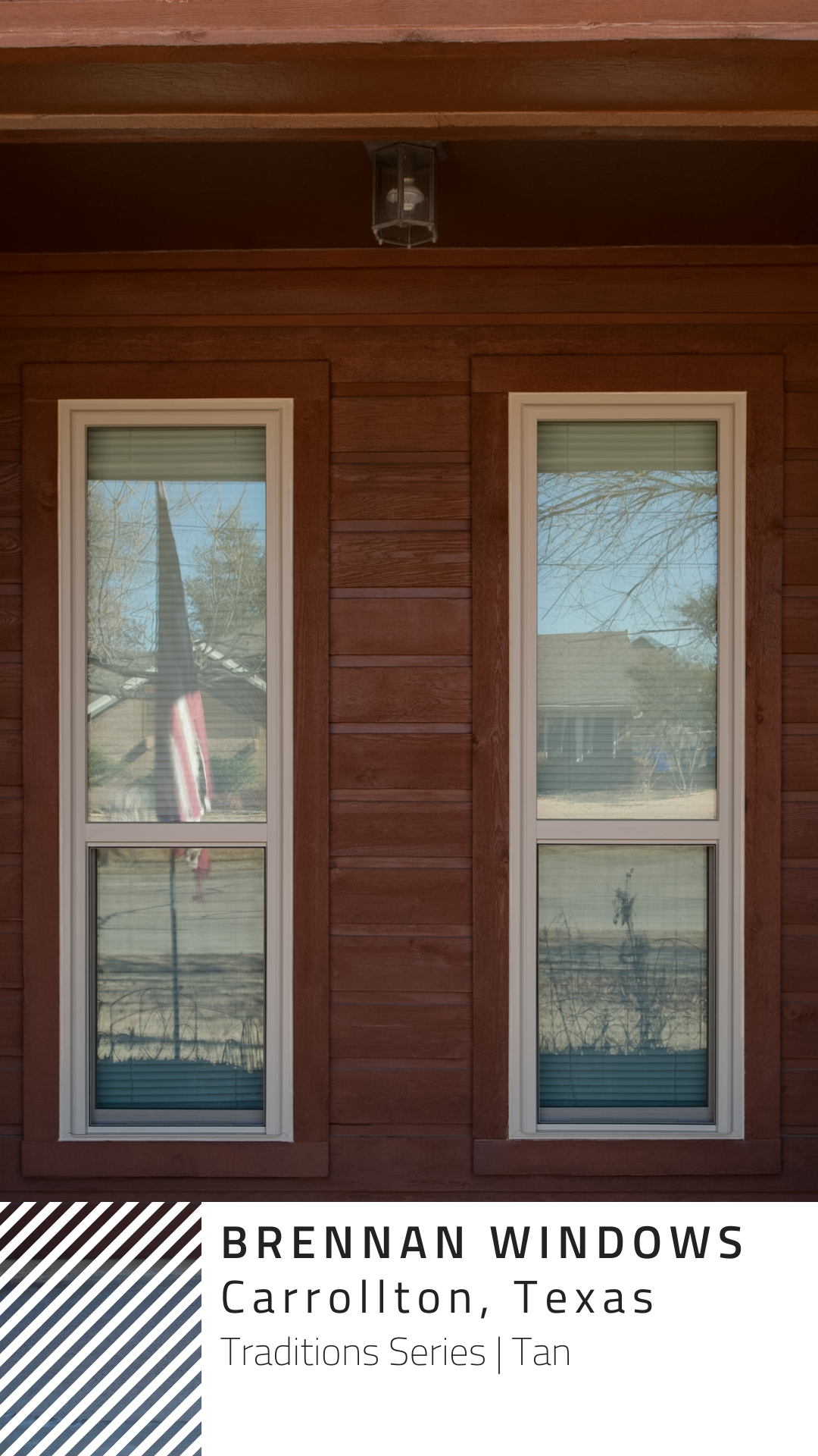 Brennan Traditions Windows in Tan