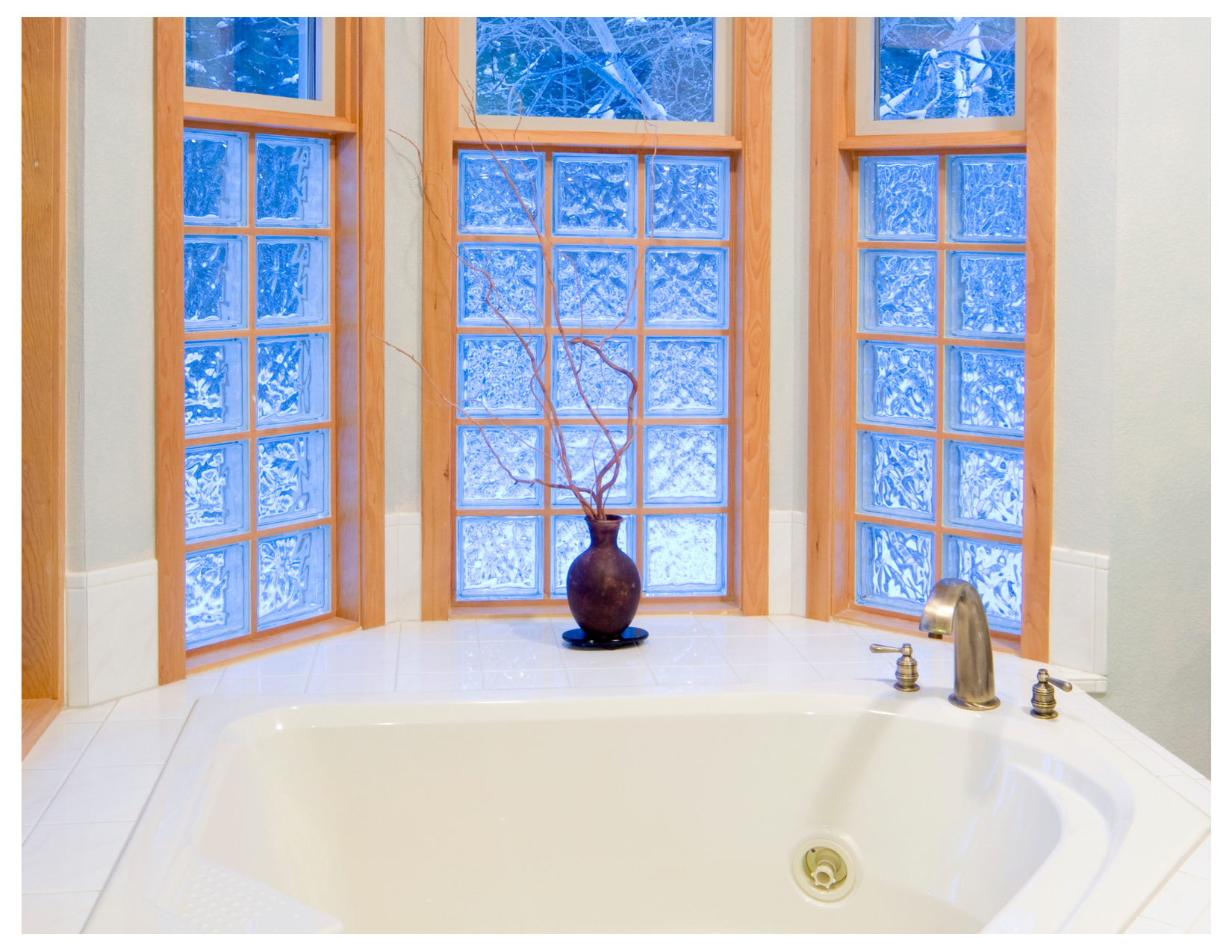 Textured Glass Windows