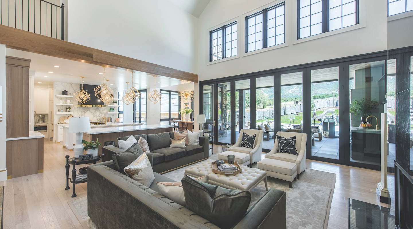 Andersen outswing folding doors closed. Photo by Andersen.