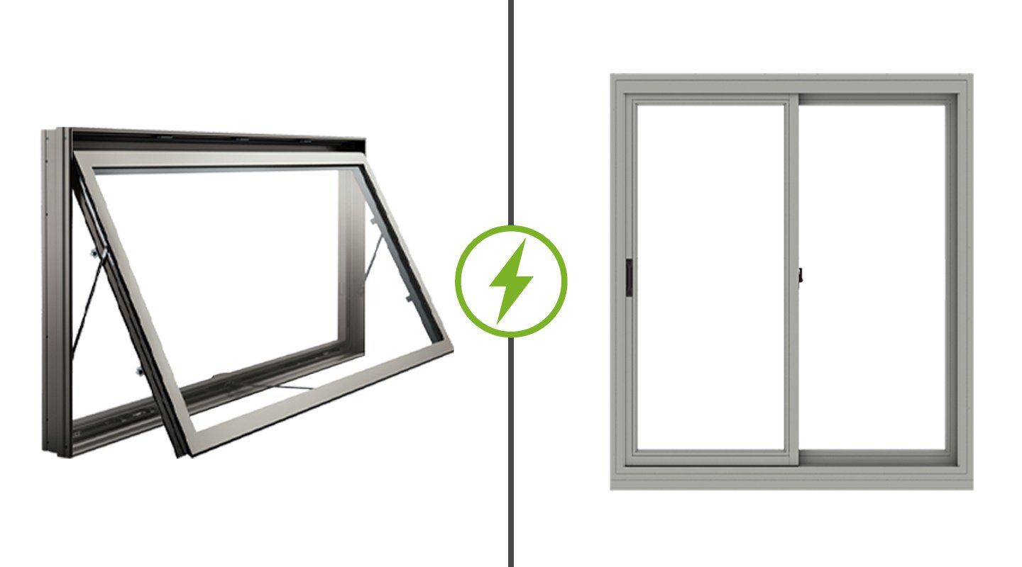 Are Awning Windows More Efficient Than Sliding Windows?