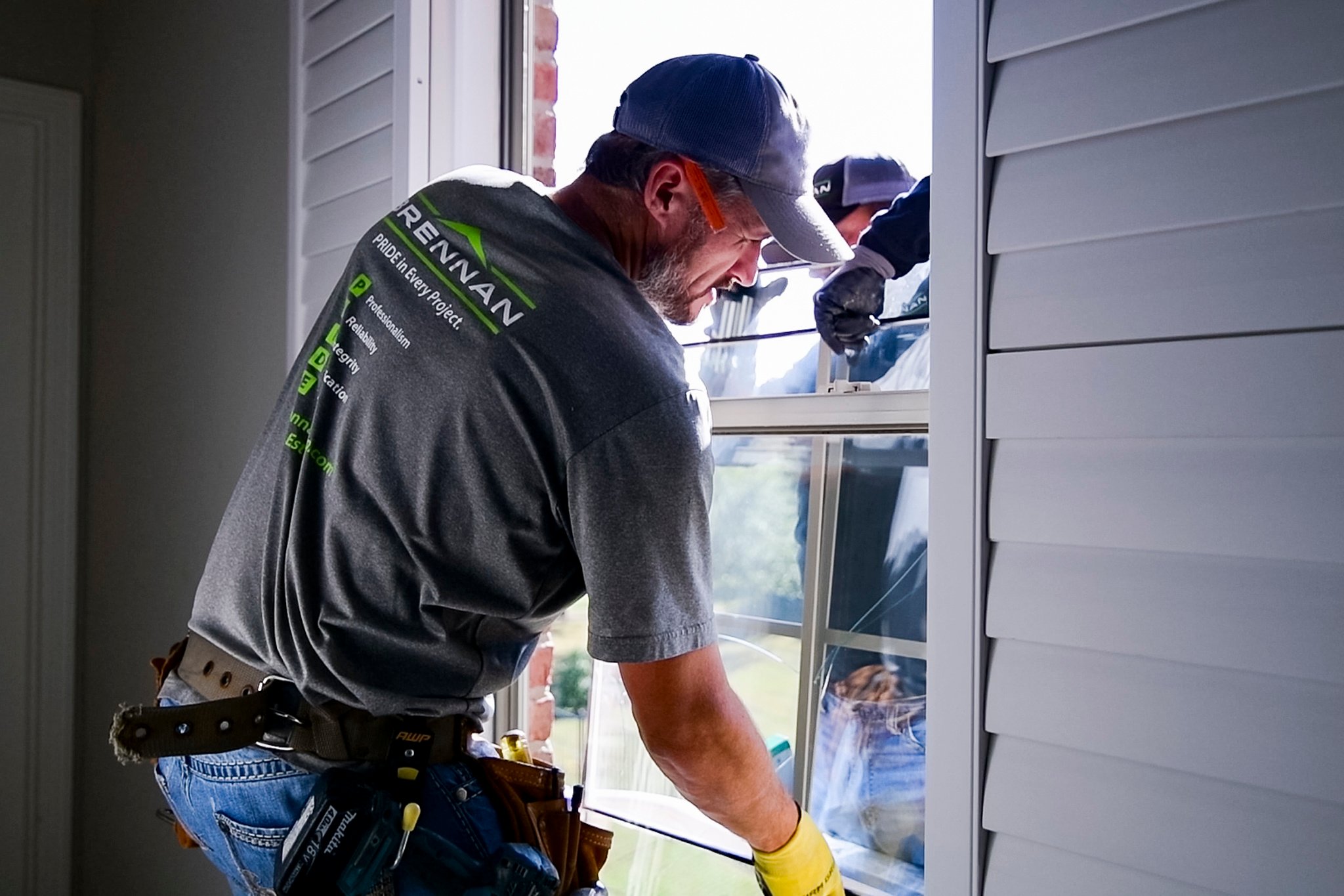 Brennan installed energy efficient windows
