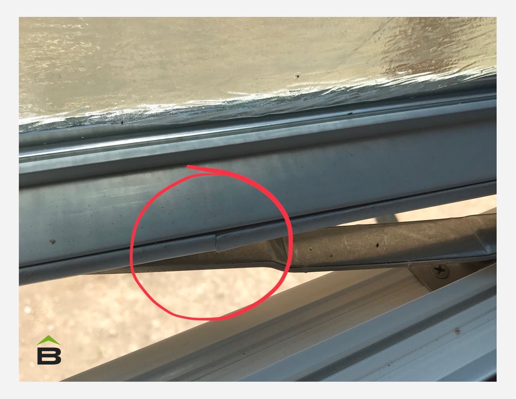 damaged weatherstripping