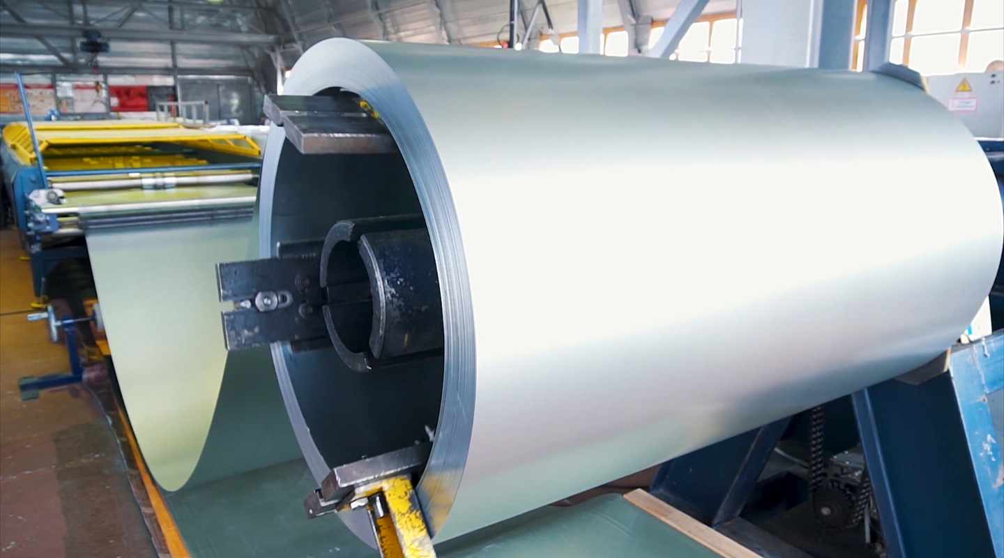 Photo of rolled aluminum. Photo from Adobe Stock.