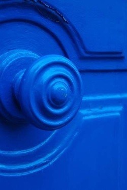 indigo front door