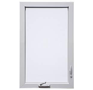 Milgard Style Line casement window.