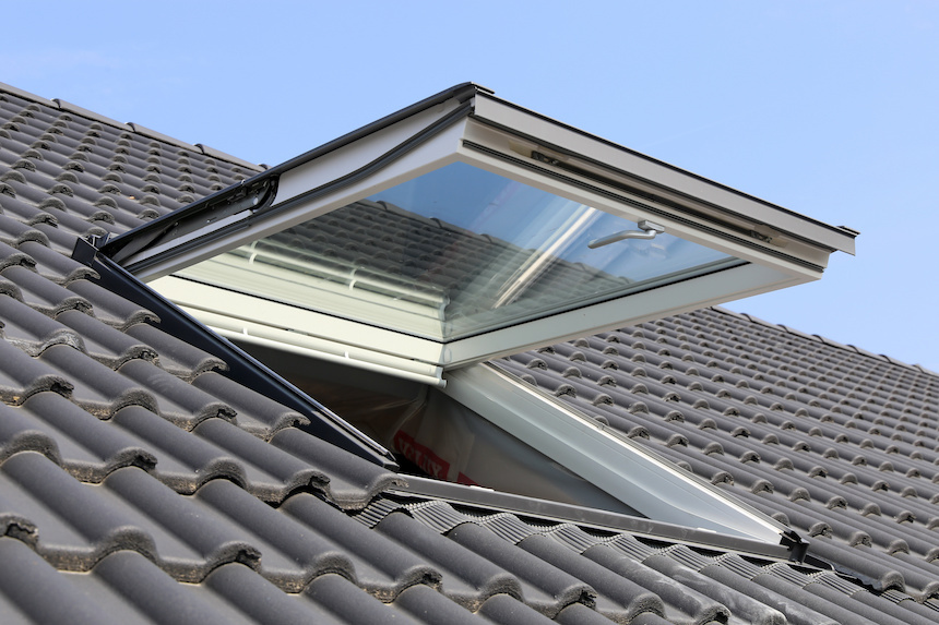 Motorized skylight