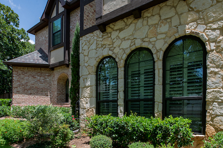 House with replacement windows
