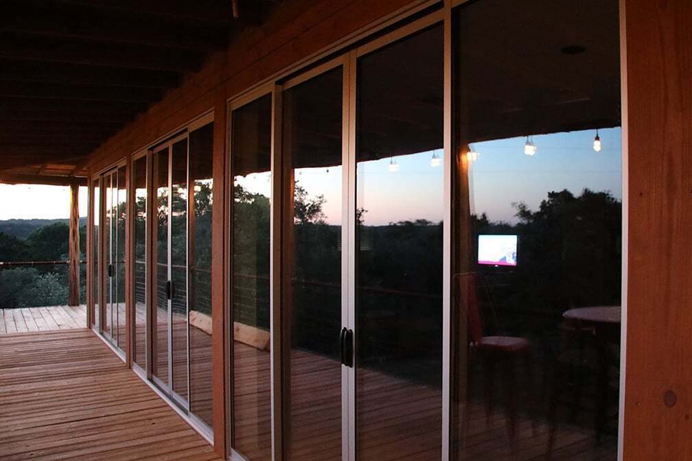slim profile patio door