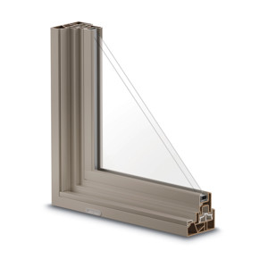 Replacement window without nail-fin