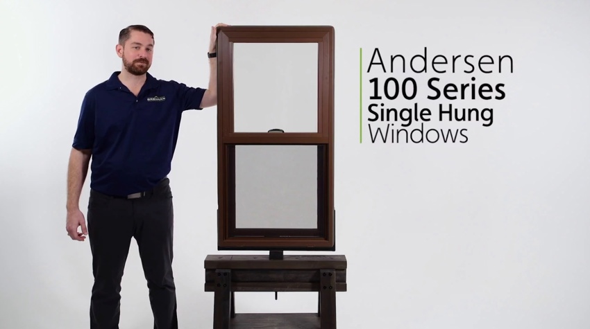 Andersen 100 Series Fibrex Single Hung Window Review Video Thumbnail Image