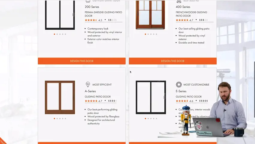 How much are Andersen gliding patio doors? Thumbnail Image