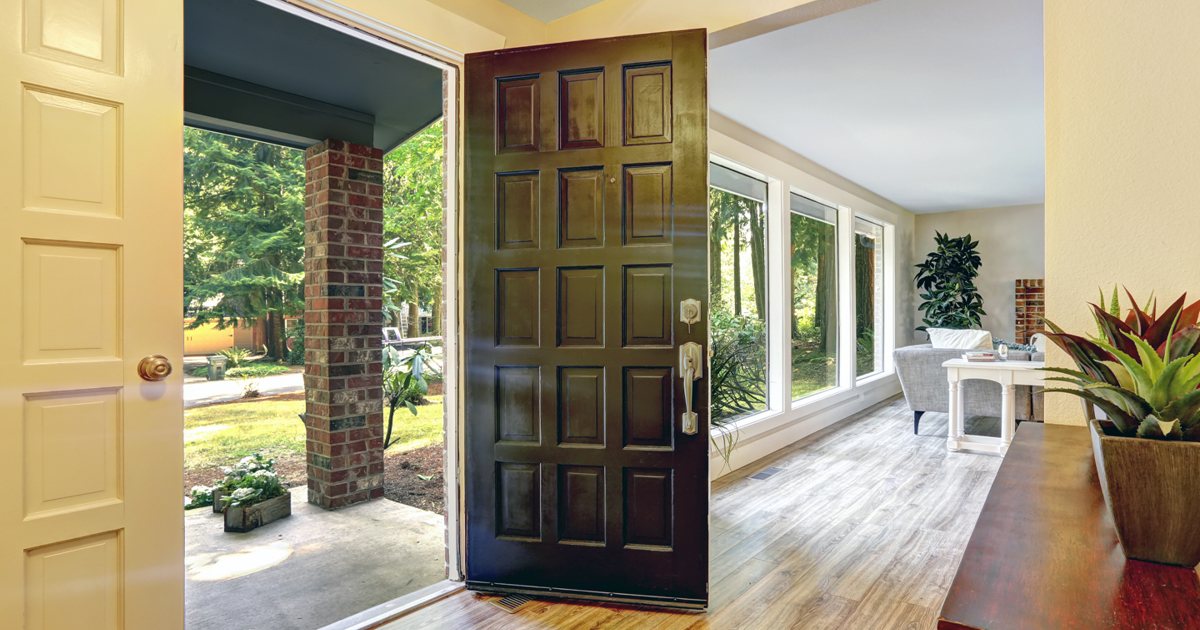 Inswing vs Outswing Entry Door