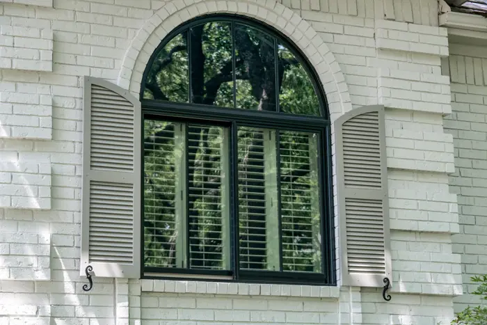59" x 78" Half Circle and Sliding Window