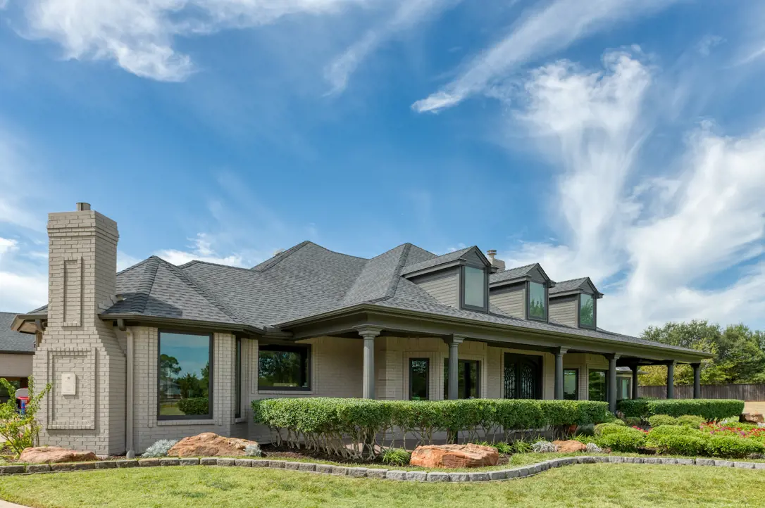 Angled House View