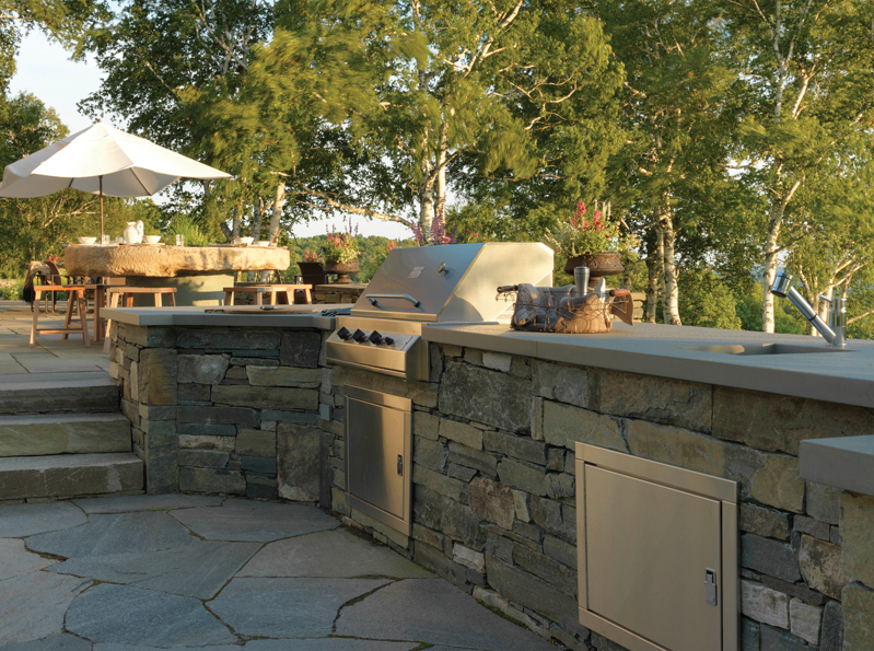 outdoor kitchen design