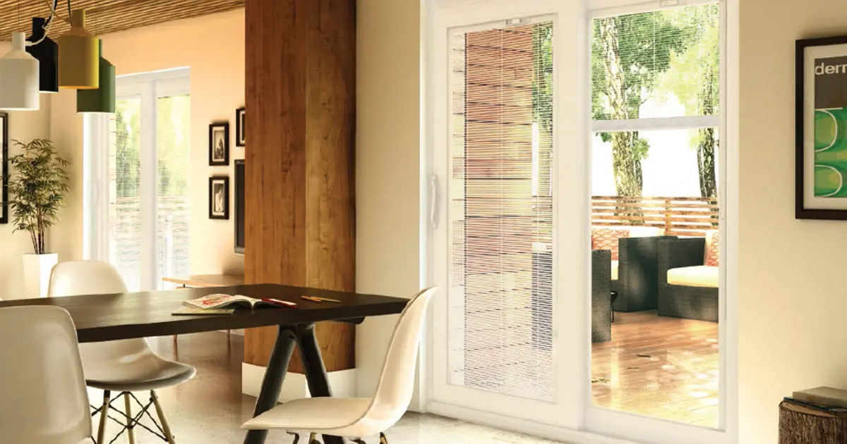 Patio Doors with Built-in Blinds: Types & Benefits | Brennan