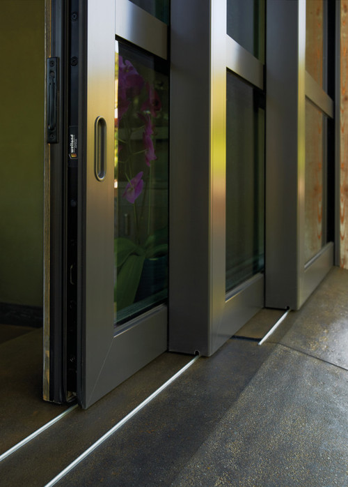 Photo of Weiland LiftSlide Patio Door track, Brennan Enterprises, Dallas, TX.