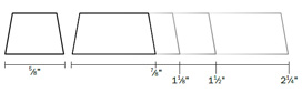 E-Series Contemporary grille profile