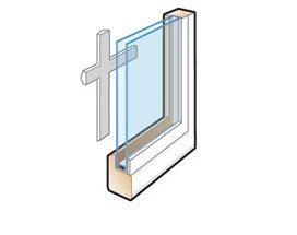 Illustration of removable interior grilles from Andersen.