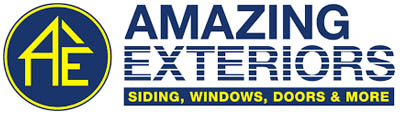 Logo of Amazing Exteriors home improvement company. Amazing Exteriors is has a strong reputation and is one of the best choices for homeowners looking for a siding replacement company near Allen, Texas.