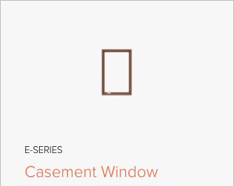 Image of Andersen E-Series Casement window, image from Andersen Windows and Doors.