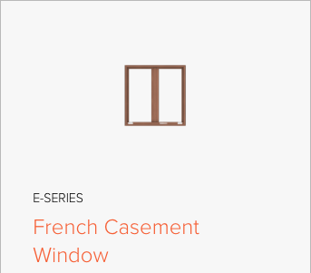 Image of Andersen E-Series French Casement window, image from Andersen Windows and Doors.