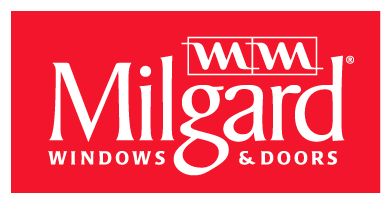 Logo for Milgard Windows and Doors. Milgard is a leading manufacturer of windows and doors.