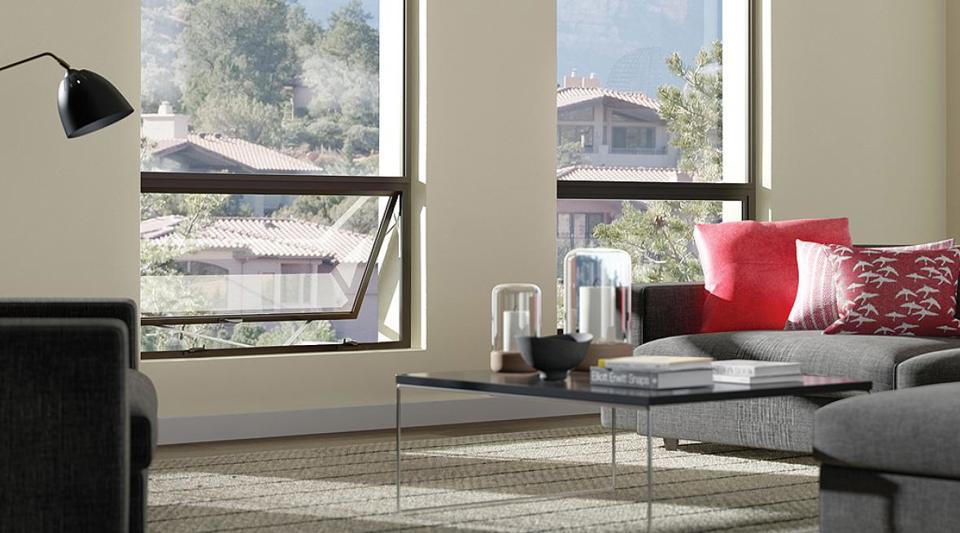 Milgard Aluminum Windows in black create a sleek modern design that allow you to maximize your views.