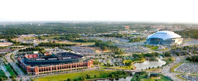 Arlington is a central hub for business and Dallas-Fort Worth sports.