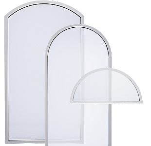 Milgard Style Line specialty shape windows.