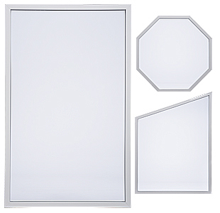 Milgard Style Line picture windows are available in many shapes.